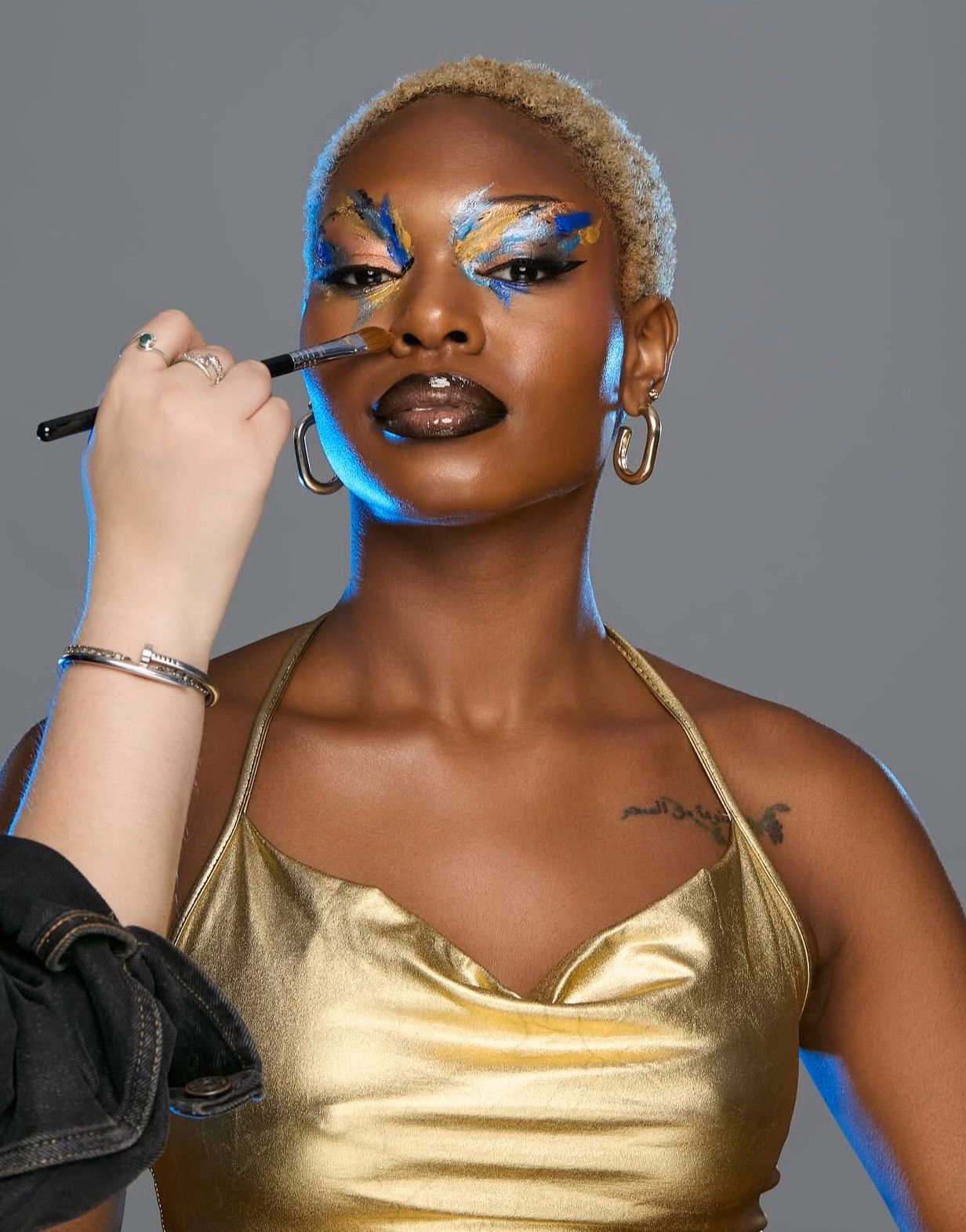 2 Year Makeup Face paint Application