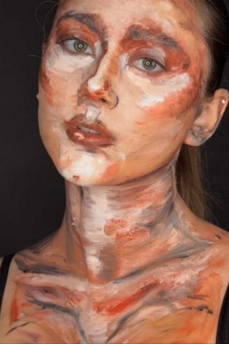 Girl-oil-painting-brushstroke
