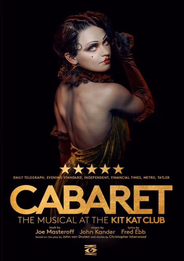 Cabaret the Musical at the Kit Kat Club poster